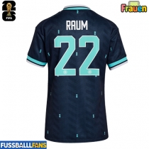 Deutschland David Raum #22 Auswärtstrikot Frauen EM 2024 Kurzarm